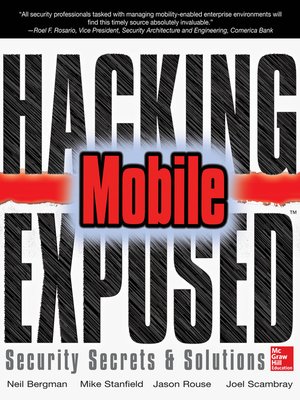 cover image of Hacking Exposed Mobile Security Secrets & Solutions